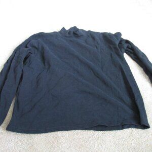 Karen Scott Women's Black Mock Turtleneck 1X or 2X